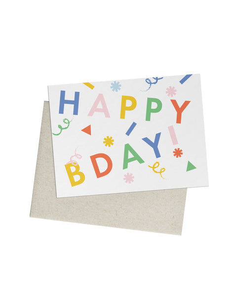 Happy Bday! Birthday Card