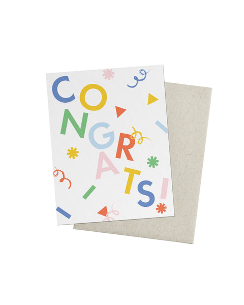 Congrats! Greeting Card