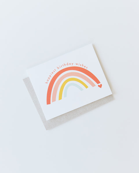 Rainbow Birthday Card