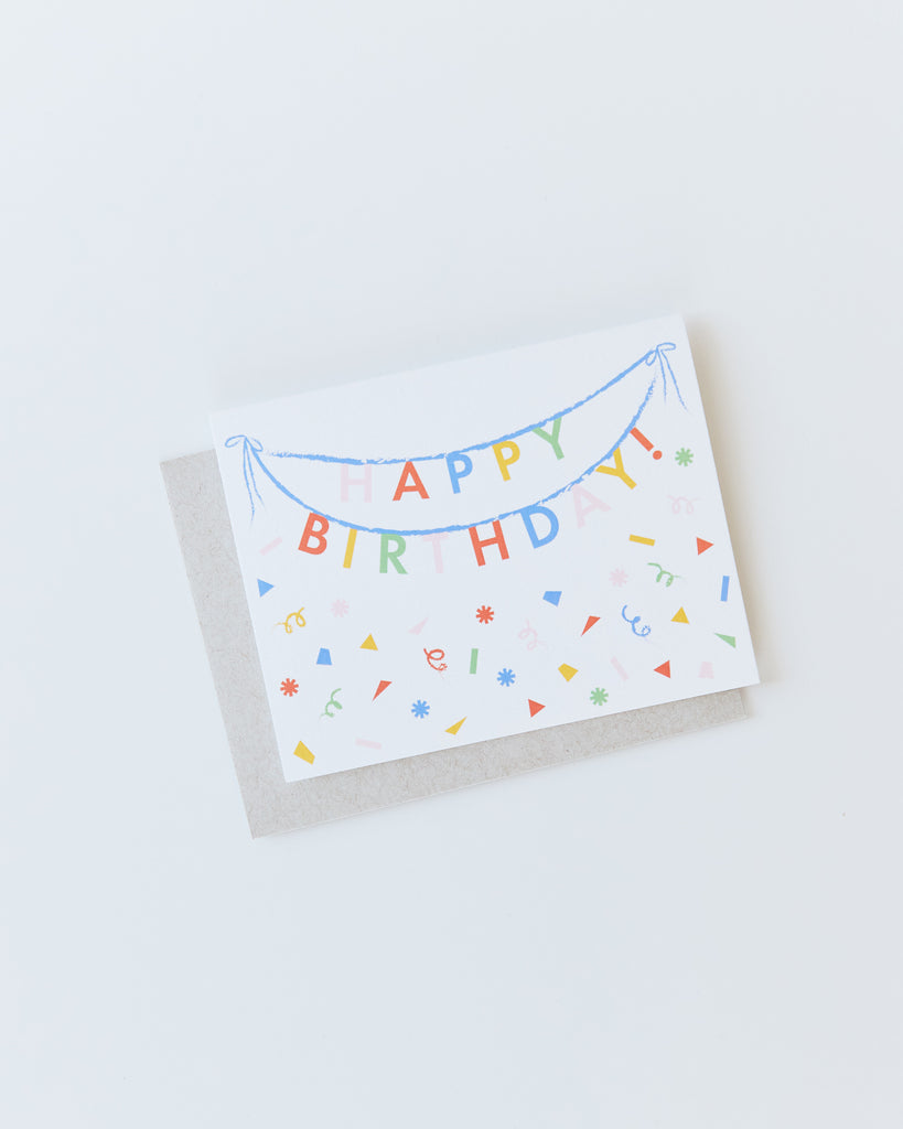 Banner Birthday Card