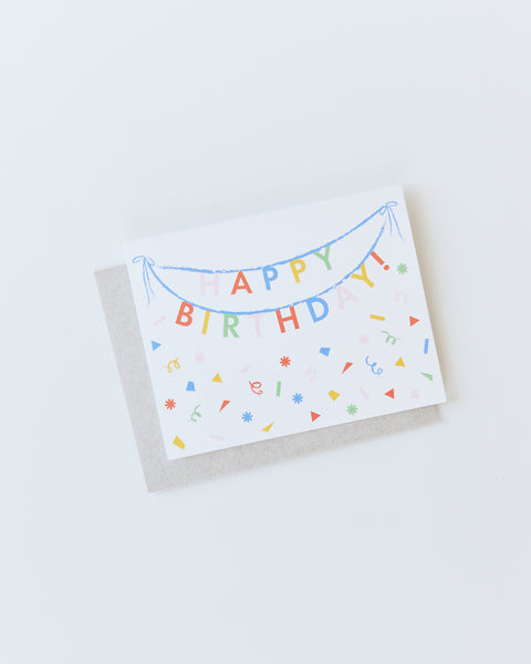 Banner Birthday Card