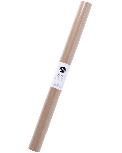 Roll of kraft paper gift wrap