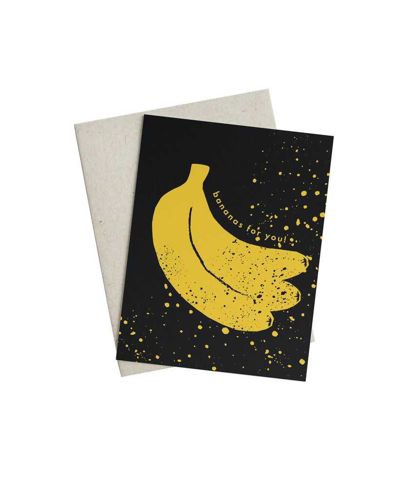 Bananas for You Card