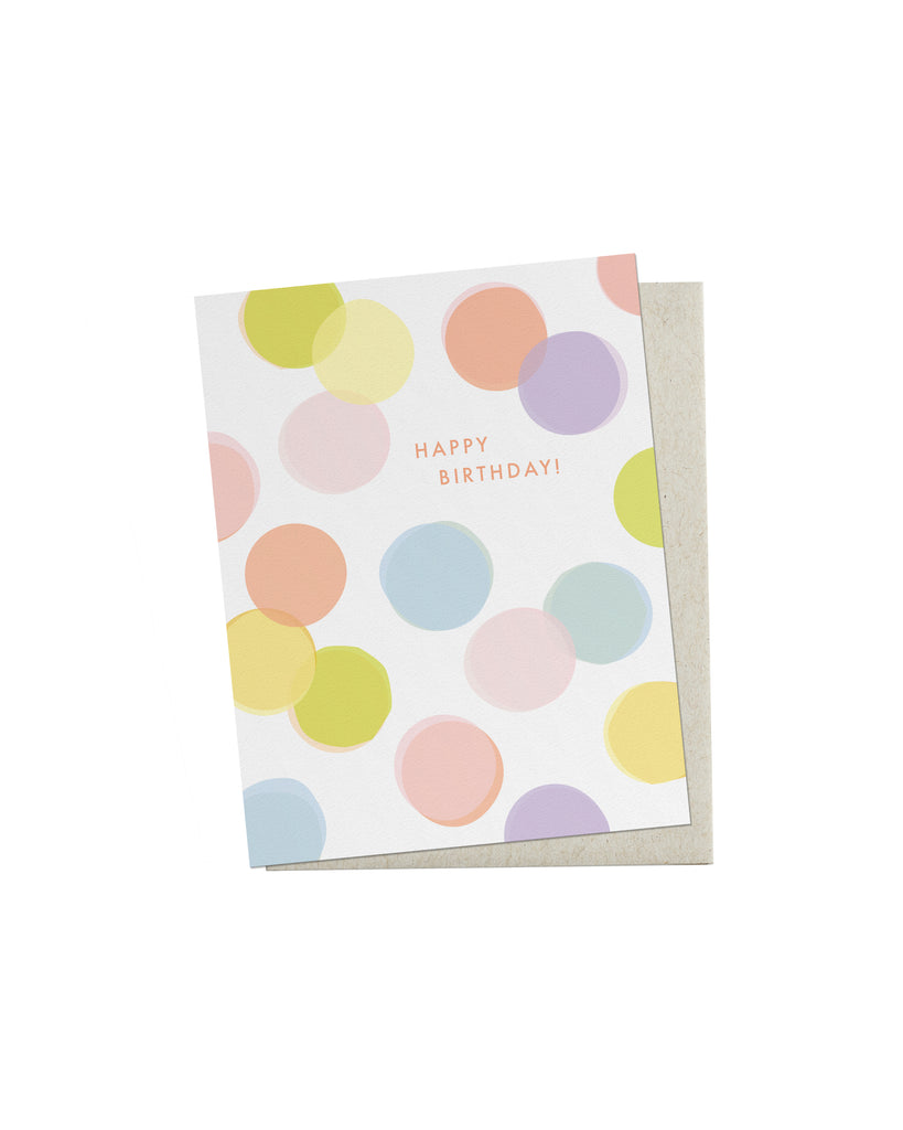 Confetti Dots Birthday Card