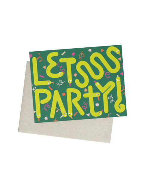 Letsss Party Card