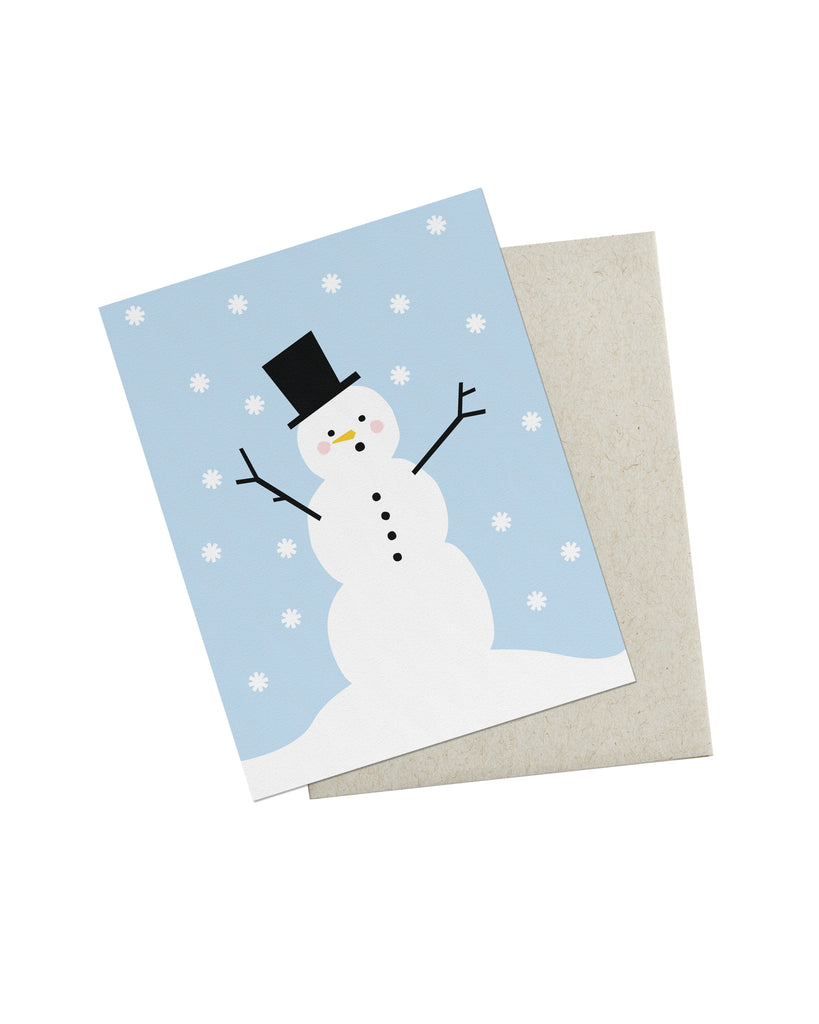 Winter Snowman Card