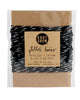 30 feet of glitter twine in black cotton with a twist of metallic silver