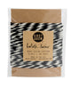 30 feet of dual-color cotton baker’s twine in black and white