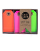 Package of 30 paper parcel gift tags in a trio of mix neon colors